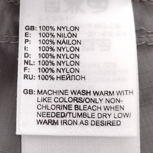 The North Face Gray Horizon Nylon Utility Capri/Cropped Pants UPF 30 Women's 10 - Picture 15 of 16